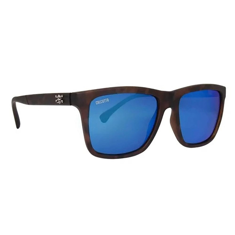 Calcutta Bbs1bm Blackjack Sunglasses Matte Black w/Blue