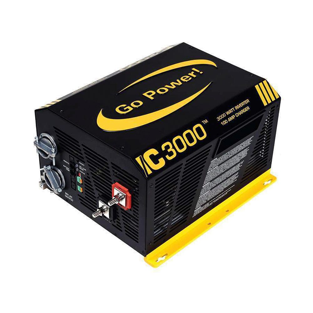 GP-IC-3000-12 & GP-ICR-50 Packed Together - Go Power GP-IC-3000-12