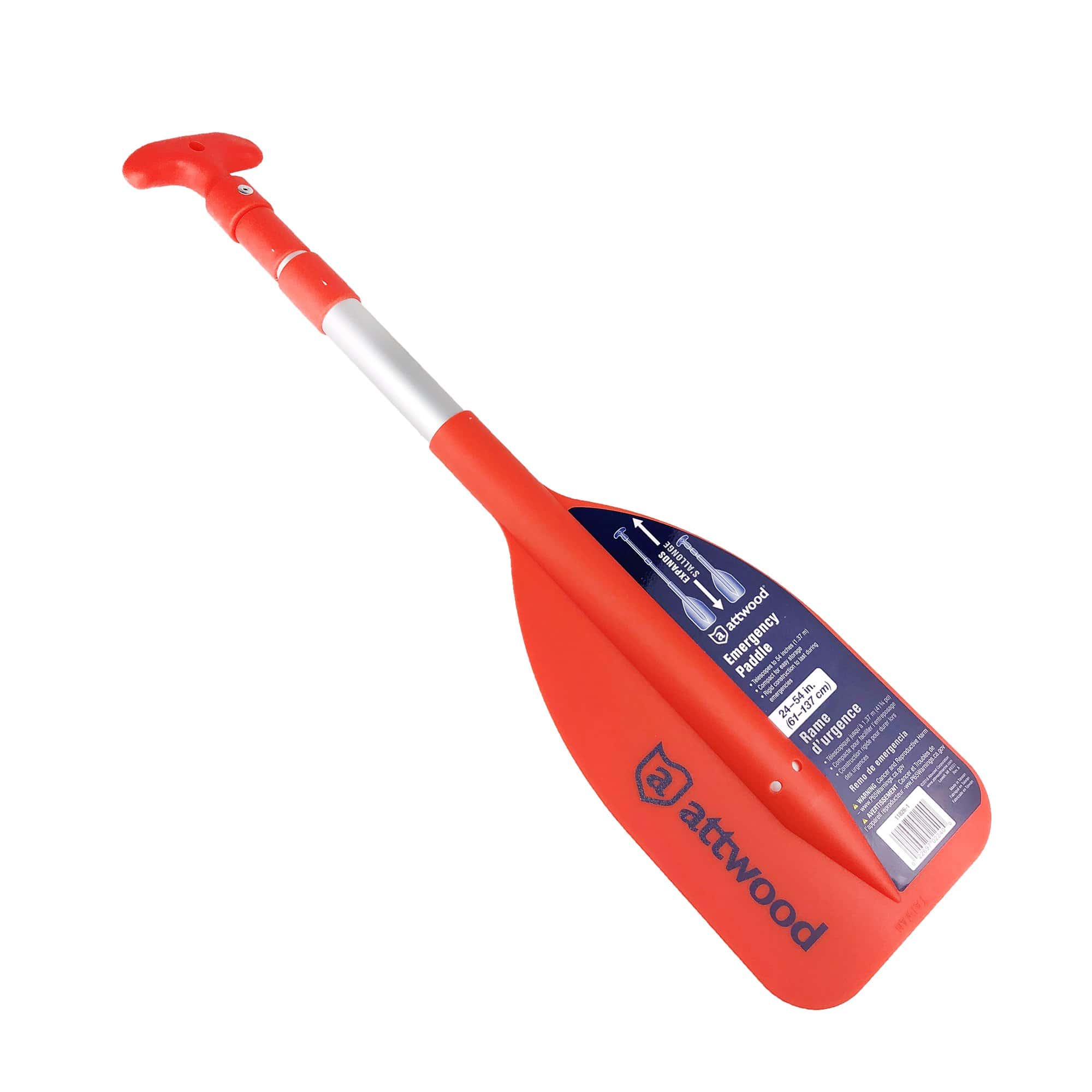 Attwood 11826-1 Emergency Telescoping Boat Paddle, 25 to 54