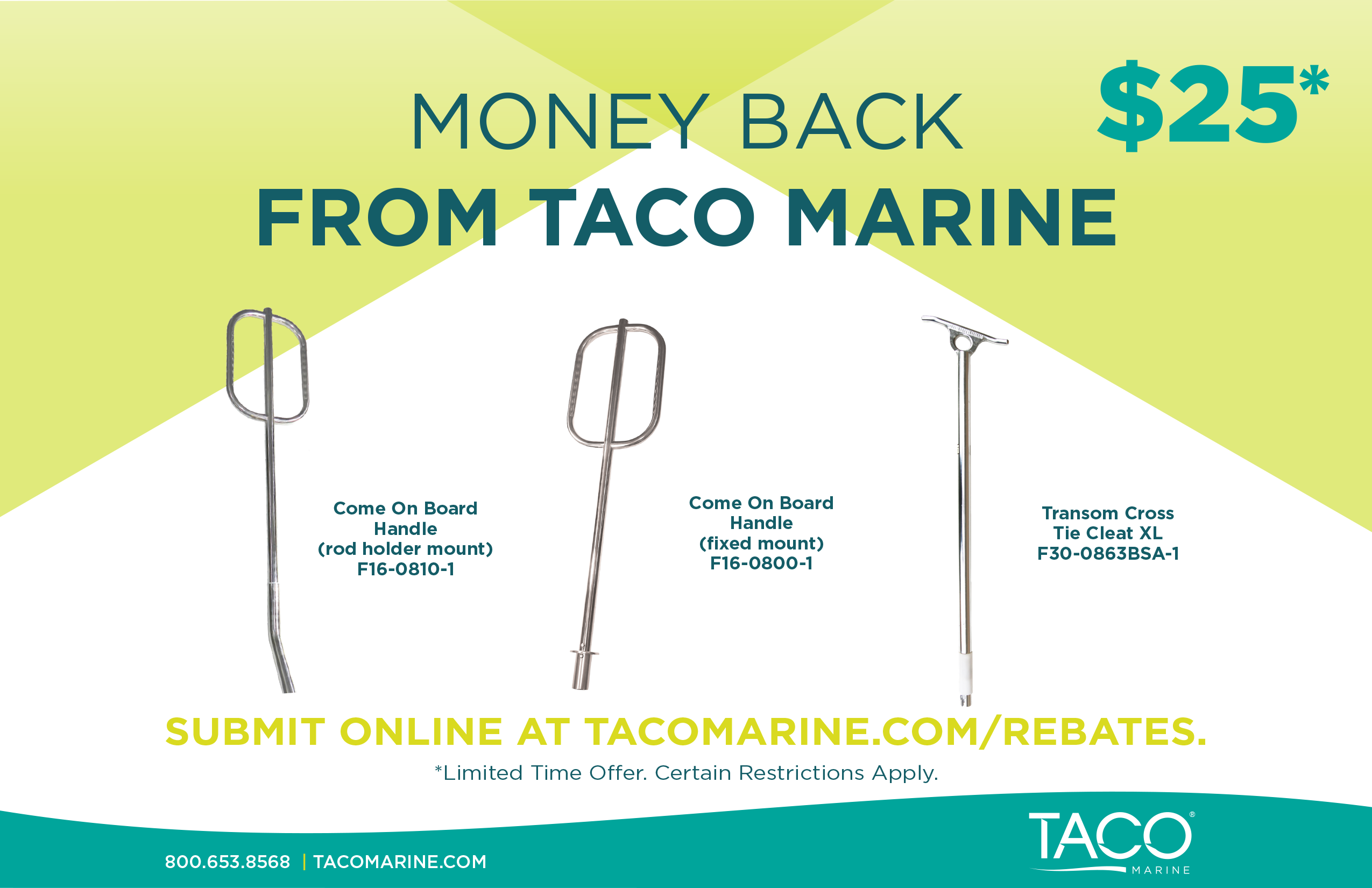 Taco Rebate 9: Dockside - $25* (May 1st - May 31st, 2022)