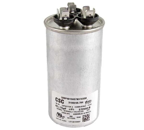 Dometic 3313107.113 Air Conditioner Motor Capacitor 40/15 MFD