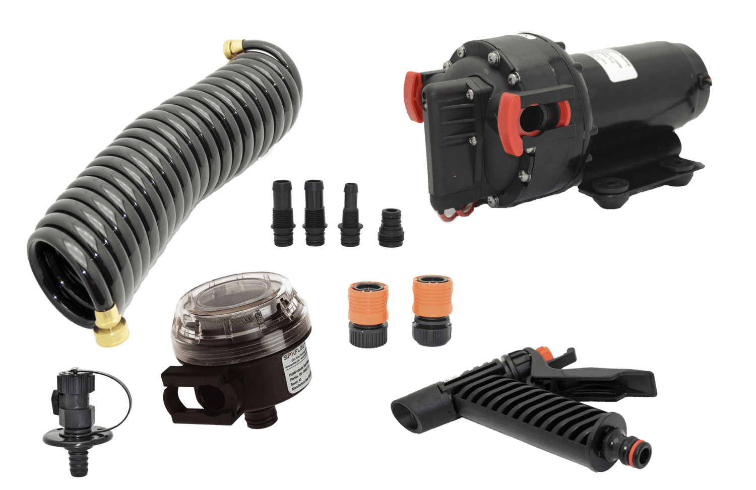 Johnson Pump 64534 Aqua Jet Washdown Pump Kit 12 Volt