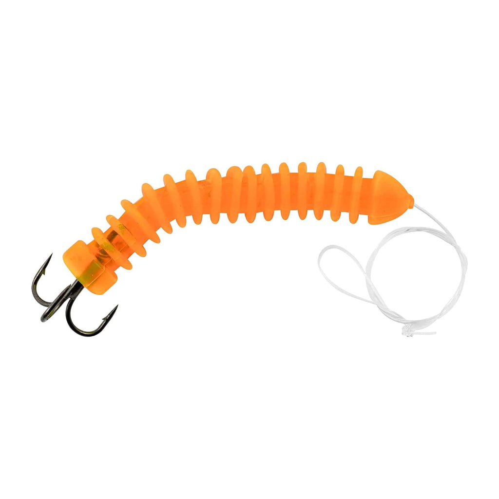 South Bend Mudville Orange Dip Worm 2 Pack - MDCFW-O-2PK