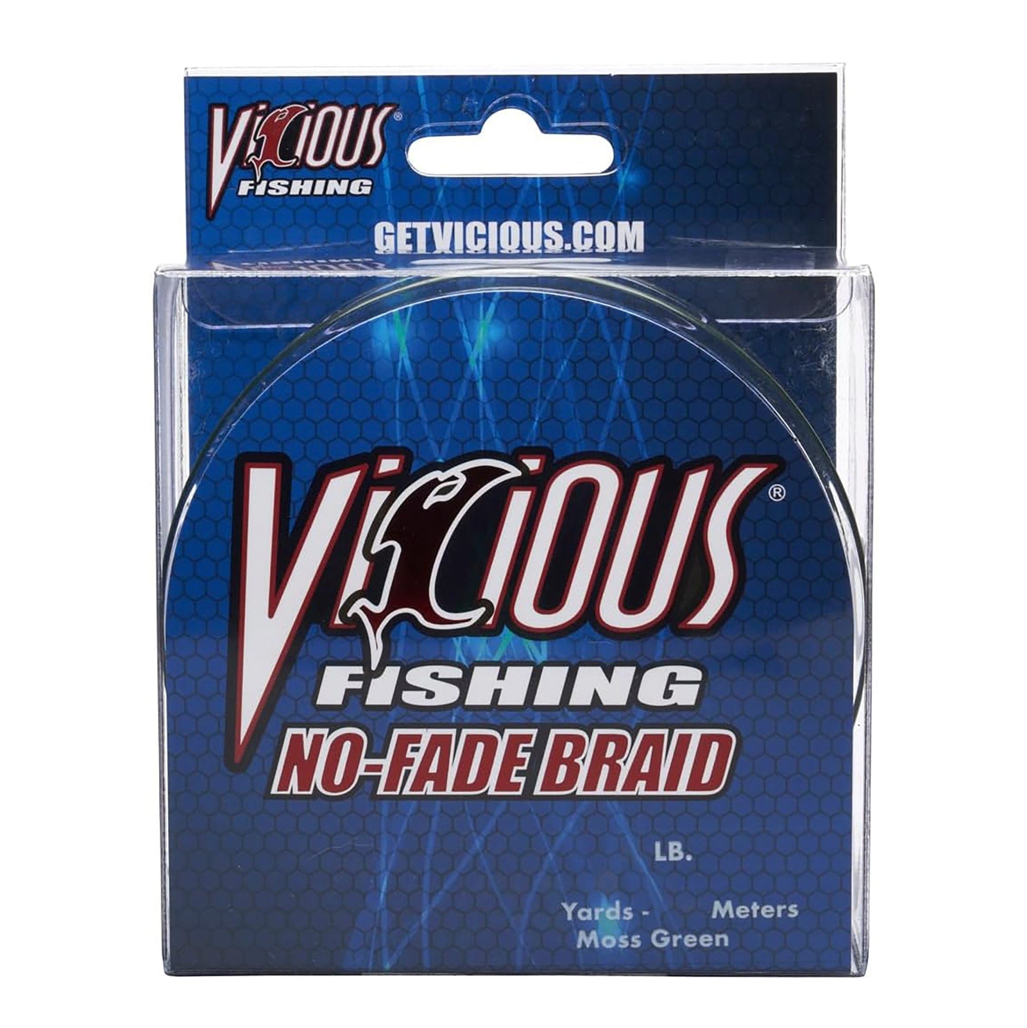 Vicious Fishing NBRG No-Fade Braid Fishing Line, 300 Yards - Green