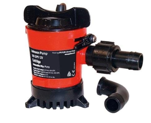 Johnson Pump 42123 Cartridge Submersible Bilge Pump 1250 GPH 12V