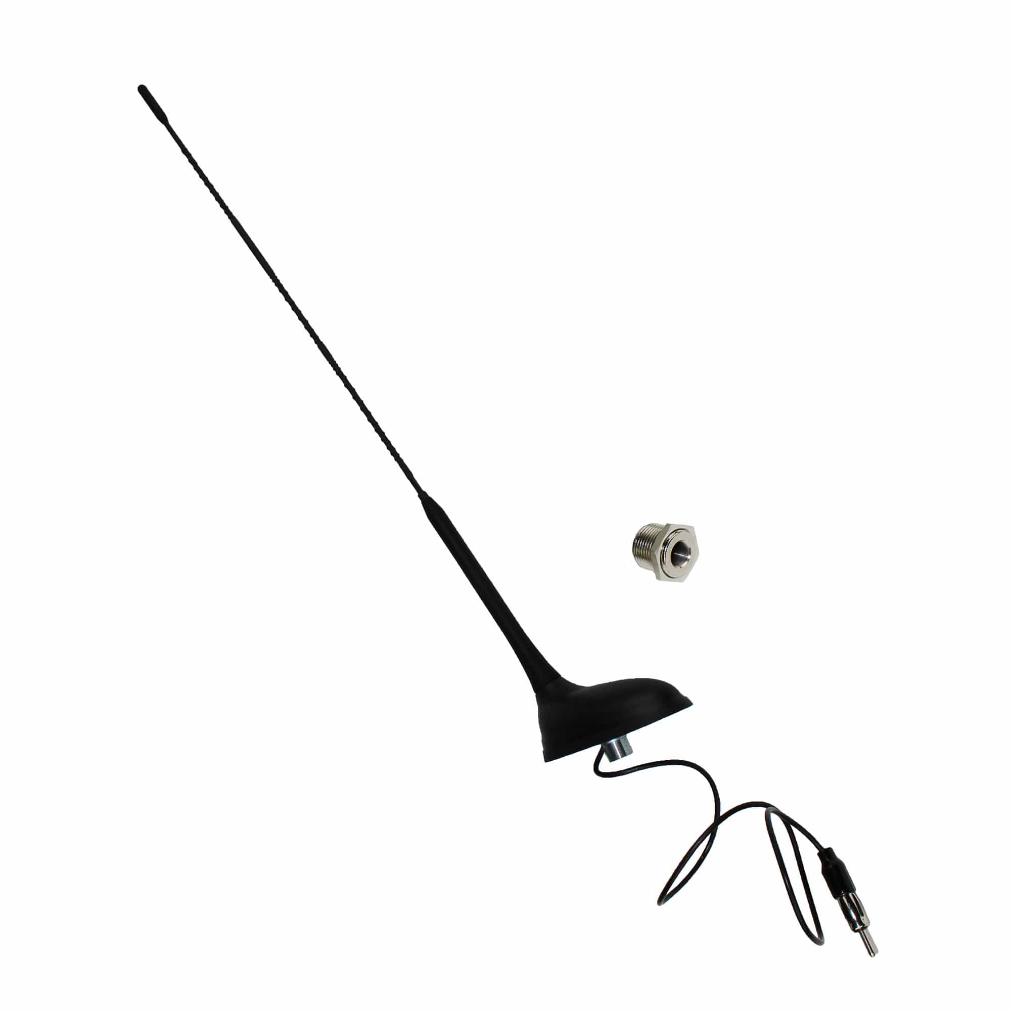 Glomex SGR50PBBK 19.3" FM Shark FIN Antenna