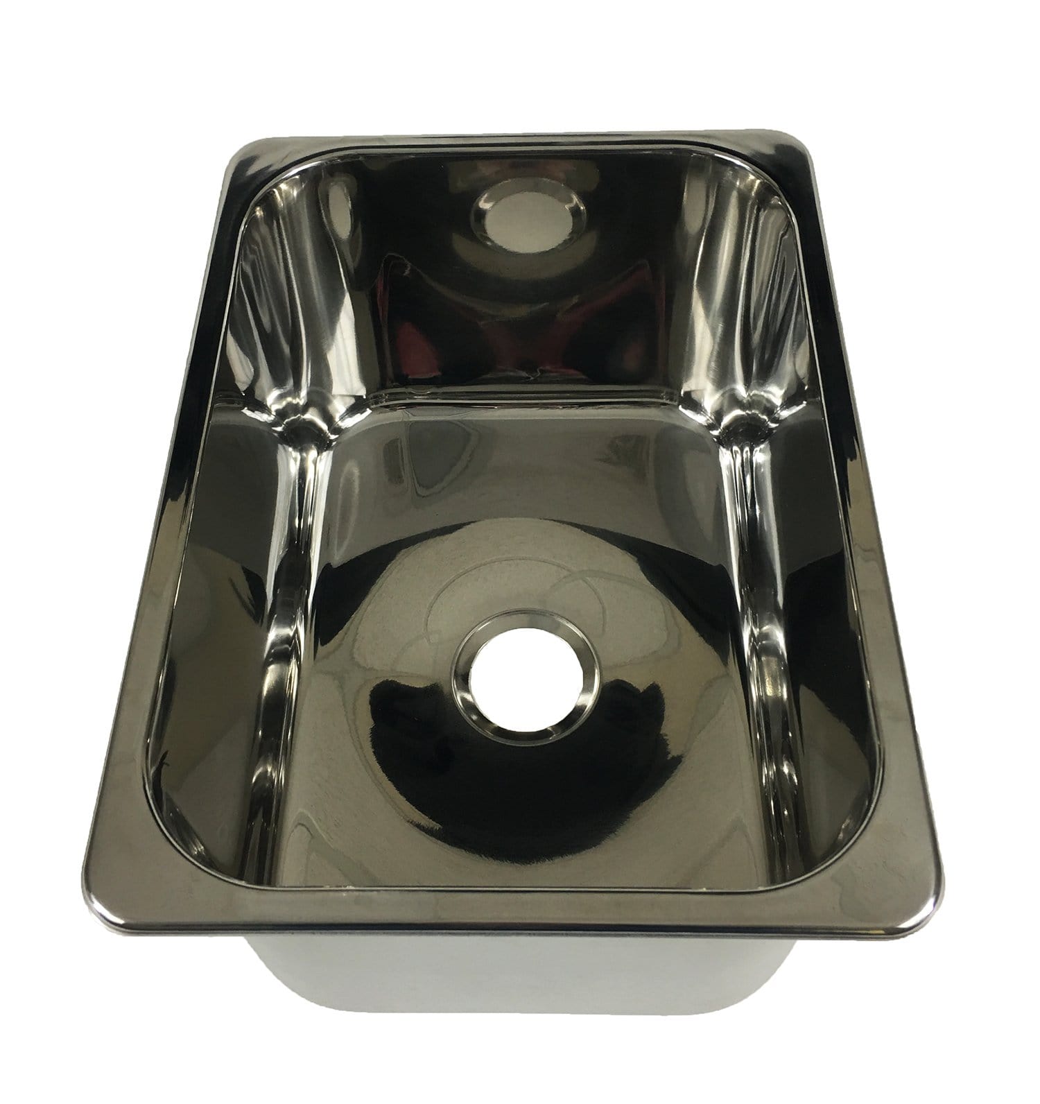 Scandvik 10218 Rectangular Sink W/ Mirror Finish