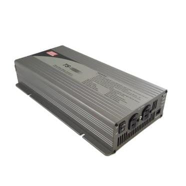 Mean Well TS-1000-124F Pure Sine Inverter With GFCI Outlets And Cables